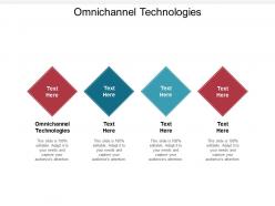 Omnichannel technologies ppt powerpoint presentation layouts themes cpb