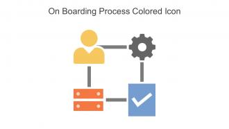 On Boarding Process Colored Icon In Powerpoint Pptx Png And Editable Eps Format