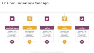 On Chain Transactions Cash App In Powerpoint And Google Slides Cpb
