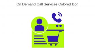On Demand Call Services Colored Icon In Powerpoint Pptx Png And Editable Eps Format