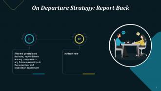 On Departure Strategy Report Back Training Ppt