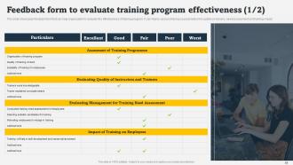 On Job Employee Training Program For Skills Enhancement Powerpoint Presentation Slides