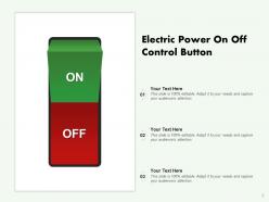On Off Button Electric Electricity Power Pressing Device