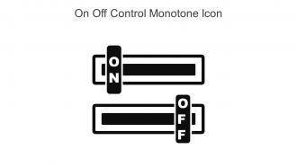 On Off Control Monotone Icon In Powerpoint Pptx Png And Editable Eps Format