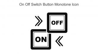 On Off Switch Button Monotone Icon In Powerpoint Pptx Png And Editable Eps Format