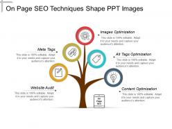 On page seo techniques shape ppt images