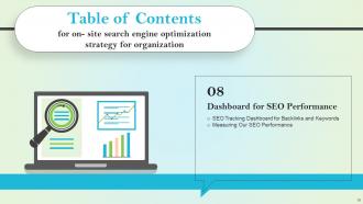 On Site Search Engine Optimization Strategy For Organization Powerpoint Presentation Slides Image Downloadable