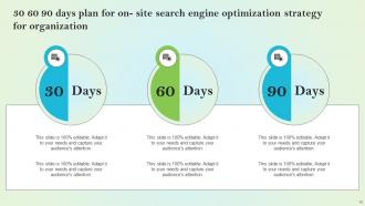 On Site Search Engine Optimization Strategy For Organization Powerpoint Presentation Slides Editable Downloadable