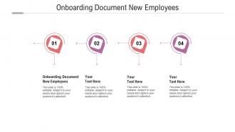 Onboarding document new employees ppt powerpoint presentation show design templates cpb