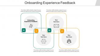 Onboarding experience feedback ppt powerpoint presentation inspiration clipart images cpb