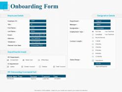 Onboarding form ppt powerpoint presentation inspiration outfit