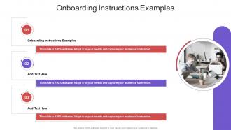Onboarding Instructions Examples In Powerpoint And Google Slides Cpb