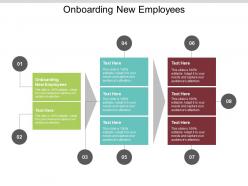 Onboarding new employees ppt powerpoint presentation file master slide cpb