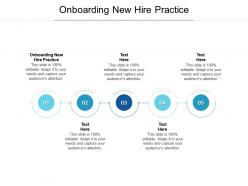 Onboarding new hire practice ppt powerpoint presentation infographic template outline cpb