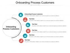 Onboarding process customers ppt powerpoint presentation professional background images cpb