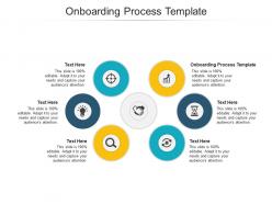 Onboarding process template ppt powerpoint presentation summary visuals cpb