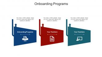 Onboarding programs ppt powerpoint presentation slides shapes cpb
