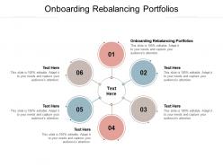 Onboarding rebalancing portfolios ppt powerpoint presentation file slides cpb
