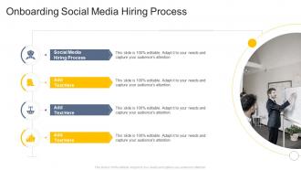 Onboarding Social Media Hiring Process In Powerpoint And Google Slides Cpb