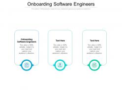 Onboarding software engineers ppt powerpoint presentation ideas clipart cpb