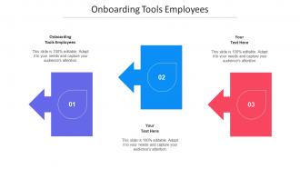 Onboarding Tools Employees Ppt Powerpoint Presentation Ideas Graphics Pictures Cpb