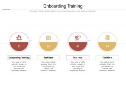 Onboarding training ppt powerpoint presentation ideas graphic tips cpb