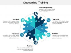 Onboarding training ppt powerpoint presentation slides format ideas cpb