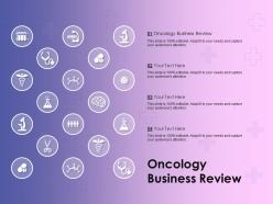 Oncology Business Review Ppt Powerpoint Presentation Portfolio Mockup