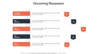 Oncoming Recession In Powerpoint And Google Slides Cpb