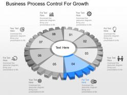 One business process control for growth powerpoint template