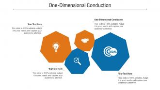 One dimensional conduction ppt powerpoint presentation infographics skills cpb
