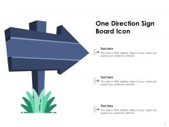 One Direction Pointing Magnetic Compass Arrow Blowing