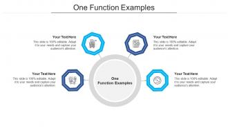 One function examples ppt powerpoint presentation slides styles cpb