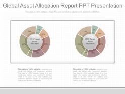 One global asset allocation report ppt presentation