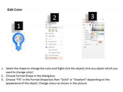 92416239 style variety 3 idea-bulb 2 piece powerpoint presentation diagram infographic slide