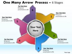 One many arrow process 6 stages 27