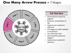 One many arrow process 7 stages 18