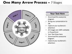 One many arrow process 7 stages 18