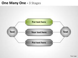 One many one 3 stages
