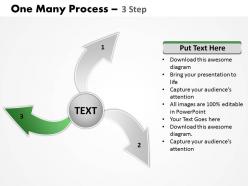 One many process 3 step 8