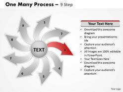 One many process 9 step 12