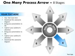 One many process arrow 8 stages 26