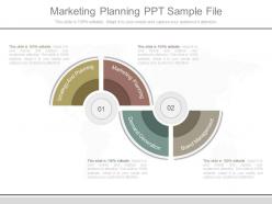 One marketing planning ppt sample file