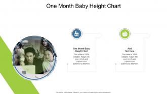 One Month Baby Height Chart In Powerpoint And Google Slides Cpb