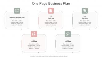 One Page Business Plan In Powerpoint And Google Slides Cpb