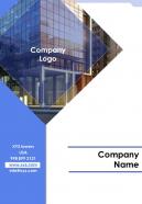 One Page Company Name Contact Us Page Annual Grant Report Sample Report Infographic PPT PDF Document