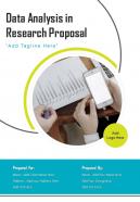 One pager data analysis in research proposal template