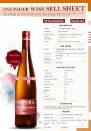 One pager wine sell sheet presentation report infographic ppt pdf document