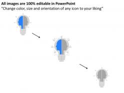 One sales strategy idea generation diagram powerpoint template