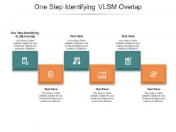 One step identifying vlsm overlap ppt powerpoint presentation slides summary cpb